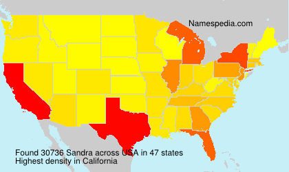Surname Sandra in USA Surname Sandra in USA