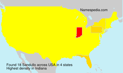 Surname Sandullo in USA Surname Sandullo in USA