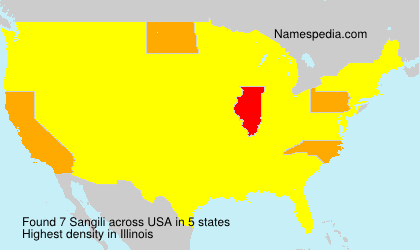 Surname Sangili in USA Surname Sangili in USA