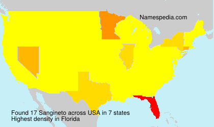 Surname Sangineto in USA Surname Sangineto in USA