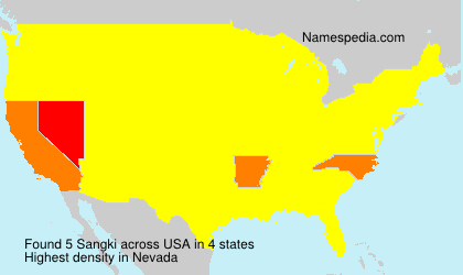 Surname Sangki in USA Surname Sangki in USA