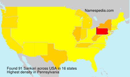 Surname Sankari in USA Surname Sankari in USA
