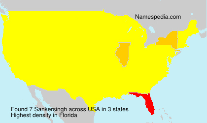 Surname Sankersingh in USA Surname Sankersingh in USA