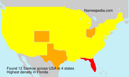 Surname Sankoe in USA Surname Sankoe in USA