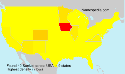 Surname Sankot in USA Surname Sankot in USA