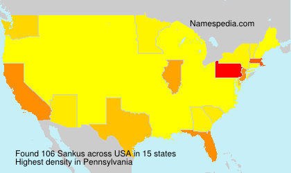 Surname Sankus in USA Surname Sankus in USA