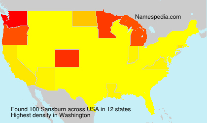 Surname Sansburn in USA Surname Sansburn in USA