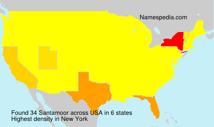 Surname Santamoor in USA Surname Santamoor in USA