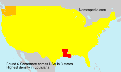 Surname Santemore in USA Surname Santemore in USA