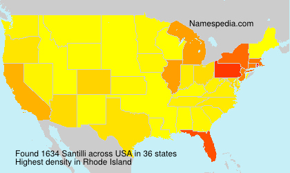 Surname Santilli in USA Surname Santilli in USA