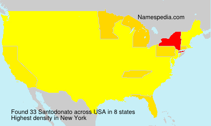 Surname Santodonato in USA Surname Santodonato in USA