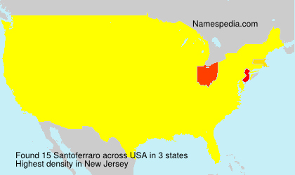 Surname Santoferraro in USA