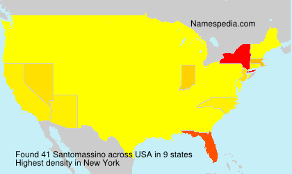 Surname Santomassino in USA Surname Santomassino in USA