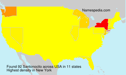 Surname Santonocito in USA Surname Santonocito in USA