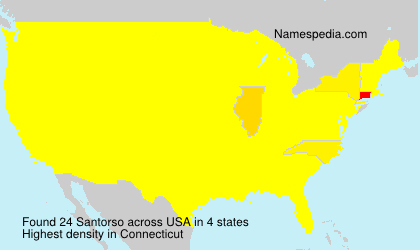 Surname Santorso in USA Surname Santorso in USA
