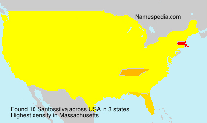 Surname Santossilva in USA Surname Santossilva in USA