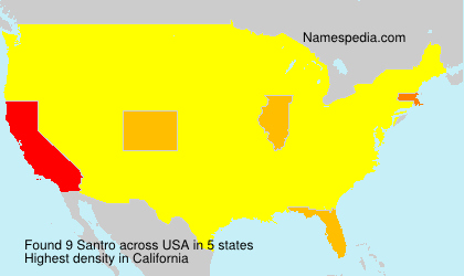 Surname Santro in USA Surname Santro in USA