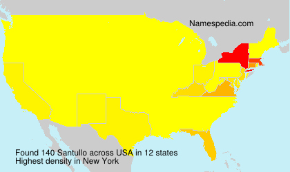 Surname Santullo in USA Surname Santullo in USA