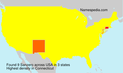 Surname Sanzero in USA Surname Sanzero in USA