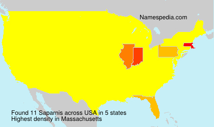 Surname Saparnis in USA Surname Saparnis in USA