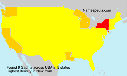 Surname Saphia in USA Surname Saphia in USA