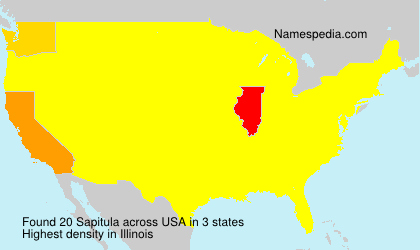Surname Sapitula in USA Surname Sapitula in USA