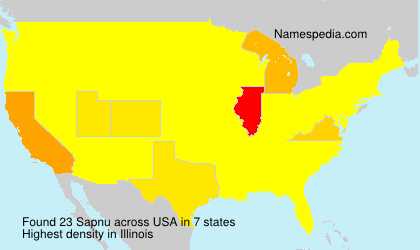 Surname Sapnu in USA Surname Sapnu in USA