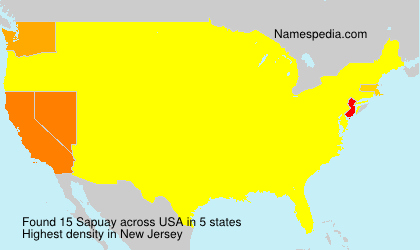 Surname Sapuay in USA Surname Sapuay in USA
