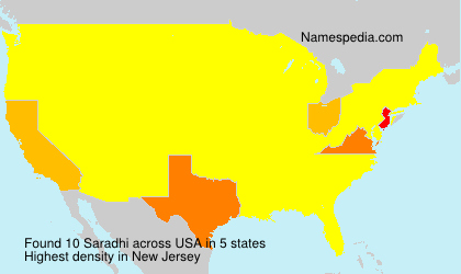 Surname Saradhi in USA Surname Saradhi in USA