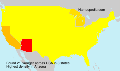 Surname Sarager in USA Surname Sarager in USA