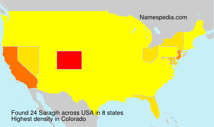 Surname Saragih in USA Surname Saragih in USA