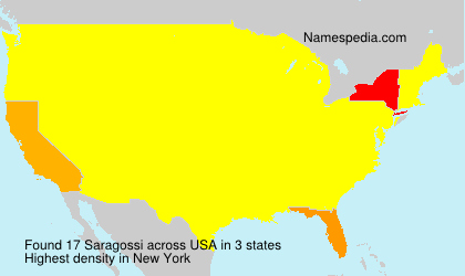 Surname Saragossi in USA Surname Saragossi in USA