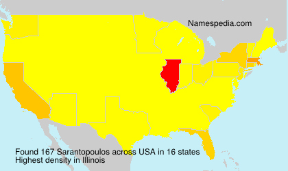Surname Sarantopoulos in USA Surname Sarantopoulos in USA