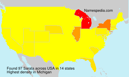 Surname Sarata in USA Surname Sarata in USA