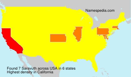 Surname Saravuth in USA Surname Saravuth in USA