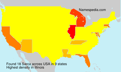 Surname Sarca in USA Surname Sarca in USA