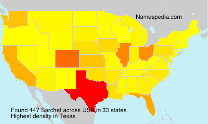 Surname Sarchet in USA Surname Sarchet in USA