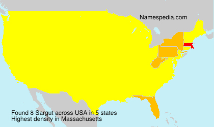 Surname Sargut in USA Surname Sargut in USA