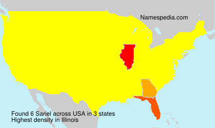 Surname Sariel in USA Surname Sariel in USA