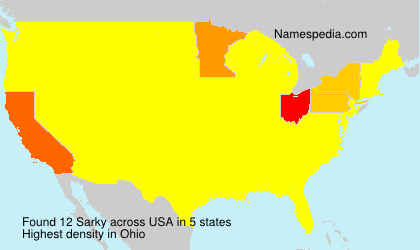 Surname Sarky in USA Surname Sarky in USA