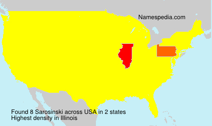 Surname Sarosinski in USA Surname Sarosinski in USA