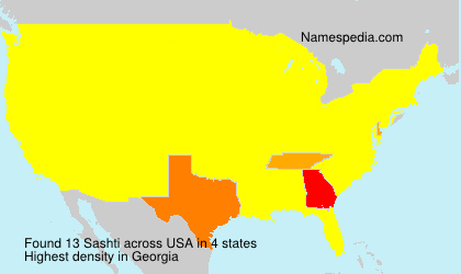Surname Sashti in USA Surname Sashti in USA