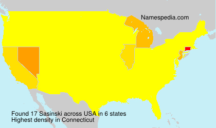 Surname Sasinski in USA Surname Sasinski in USA