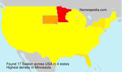 Surname Sasker in USA Surname Sasker in USA