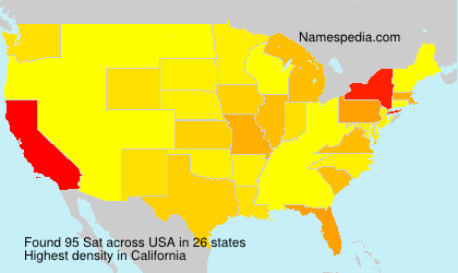 Surname Sat in USA Surname Sat in USA