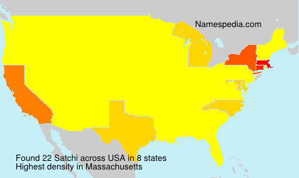 Surname Satchi in USA Surname Satchi in USA