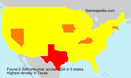 Surname Sathishkumar in USA Surname Sathishkumar in USA