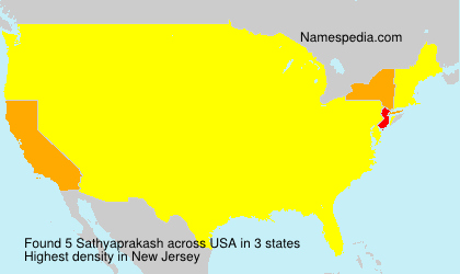 Surname Sathyaprakash in USA Surname Sathyaprakash in USA