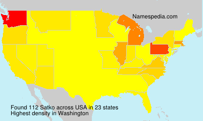 Surname Satko in USA Surname Satko in USA
