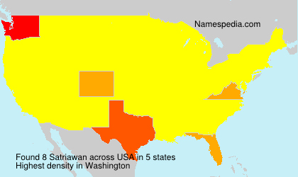 Surname Satriawan in USA Surname Satriawan in USA